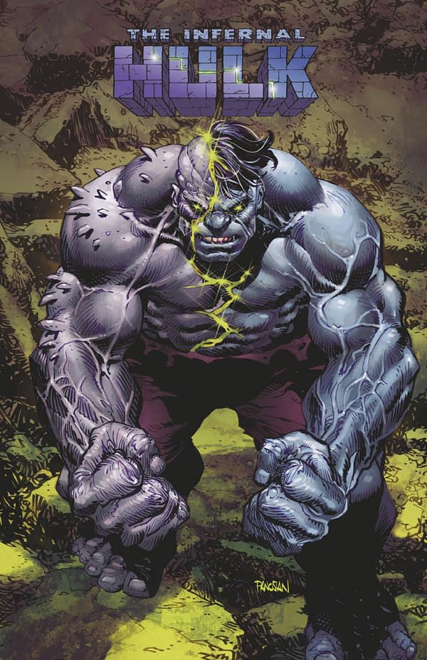Cover image for INFERNAL HULK #1 DAN PANOSIAN FOIL VARIANT