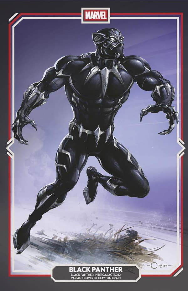 Cover image for BLACK PANTHER: INTERGALACTIC #2 CLAYTON CRAIN VARIANT