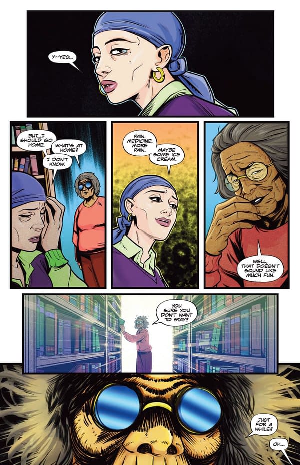 Interior preview page from Supernatural #4