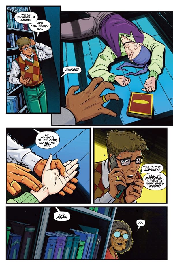 Interior preview page from Supernatural #4