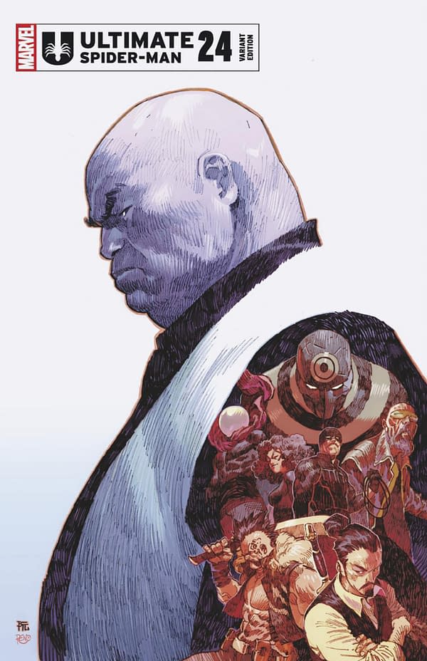 Cover image for ULTIMATE SPIDER-MAN #24 DIKE RUAN VILLAINS VARIANT