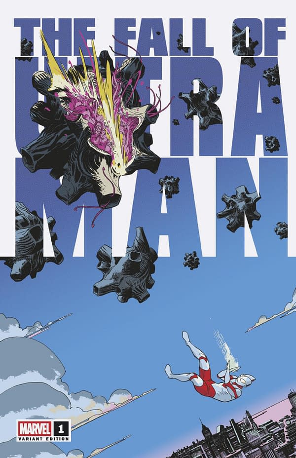 Cover image for THE FALL OF ULTRAMAN #1 MARCOS MARTIN VARIANT
