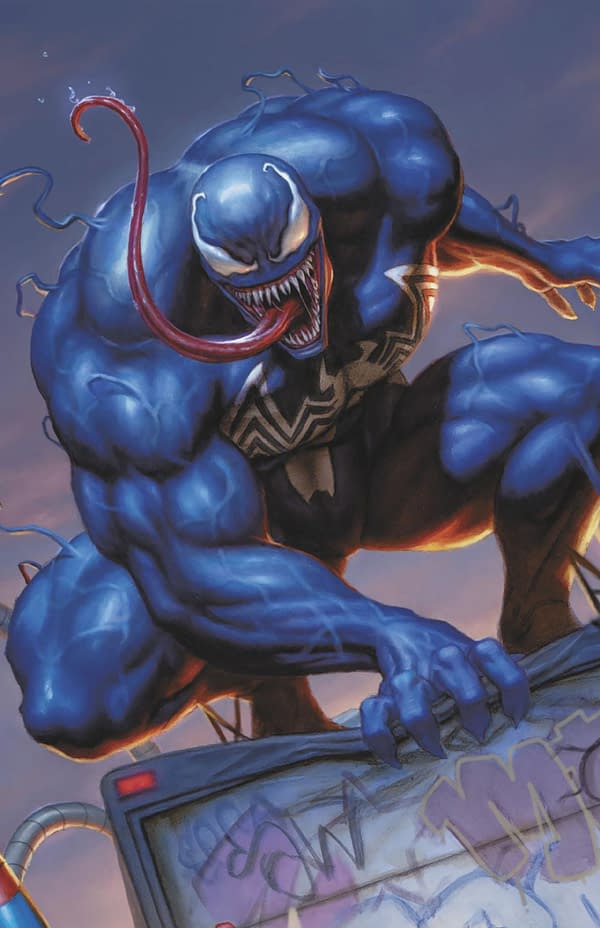 Cover image for VENOM #258 DAN DOS SANTOS MAGIC: THE GATHERING VIRGIN VARIANT