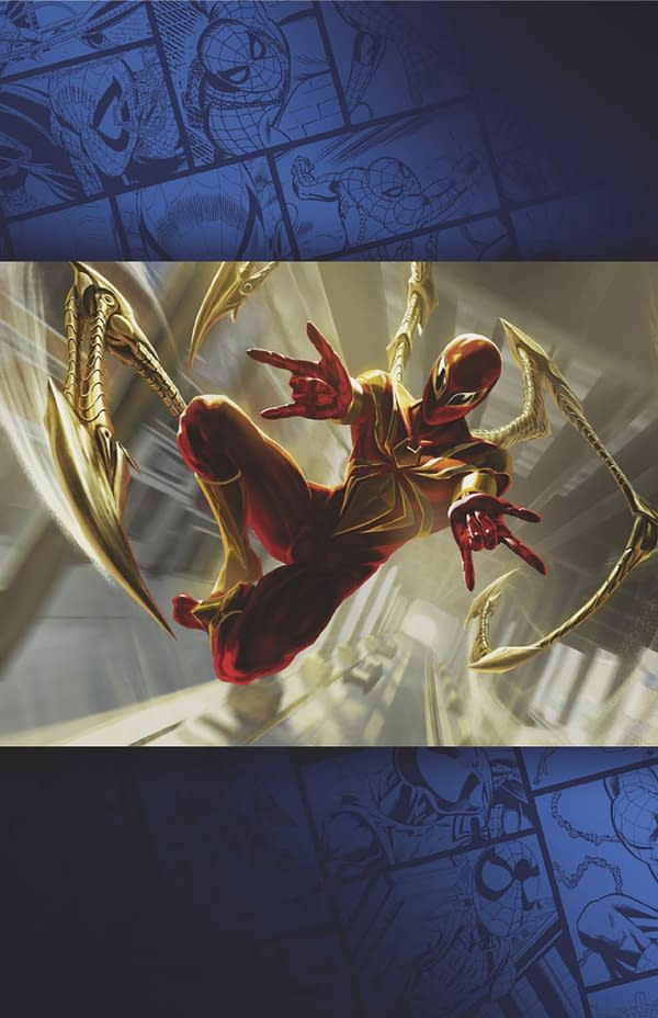 Cover image for IRON MAN #5 KEVIN GLINT MAGIC: THE GATHERING VIRGIN VARIANT