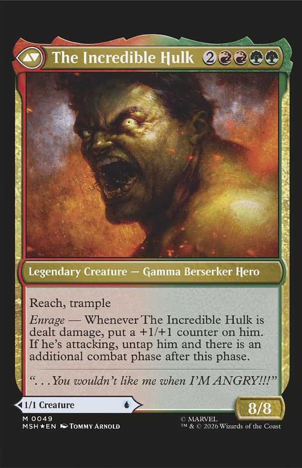 Cover image for INFERNAL HULK #8 CLASSIFIED ARTIST MAGIC: THE GATHERING VARIANT