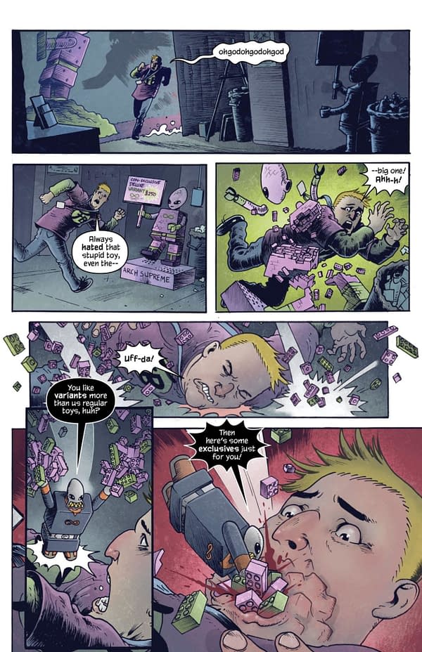 Interior preview page from Dread the Hall H 2026