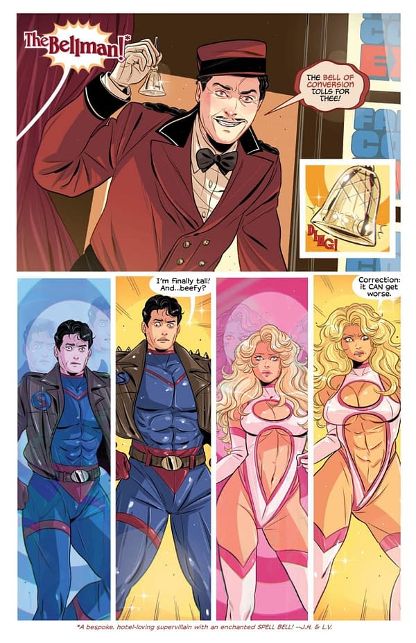 Interior preview page from Dread the Hall H 2026