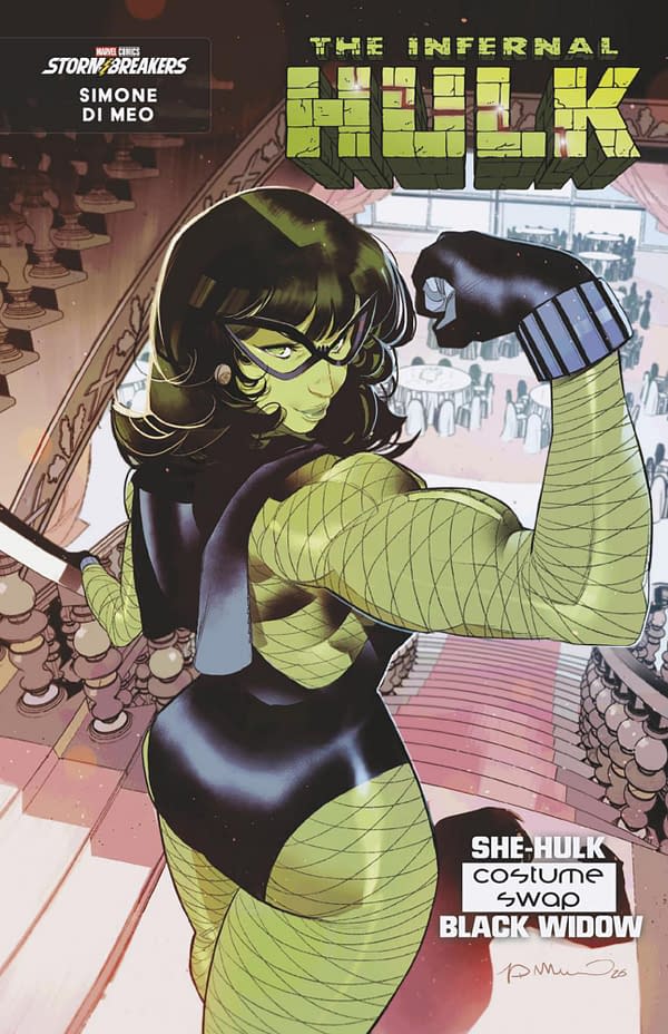Cover image for INFERNAL HULK #9 SIMONE DI MEO HELLFIRE COSTUME SWAP VARIANT