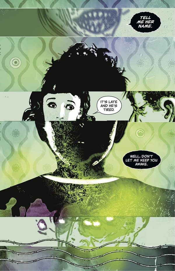 Interior preview page from The Eye Collector #3