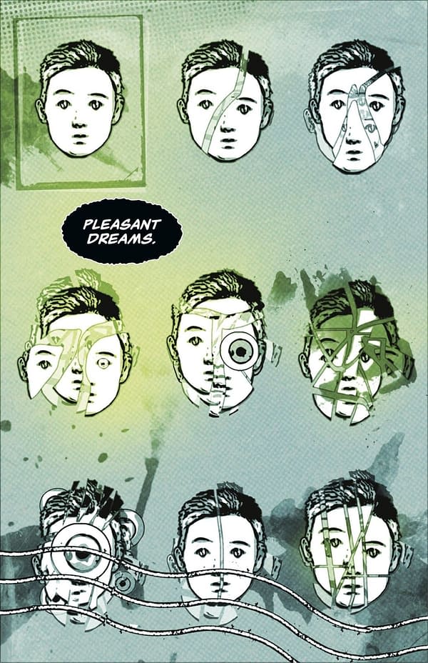 Interior preview page from The Eye Collector #3