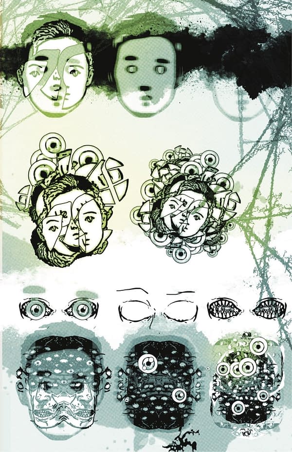 Interior preview page from The Eye Collector #3