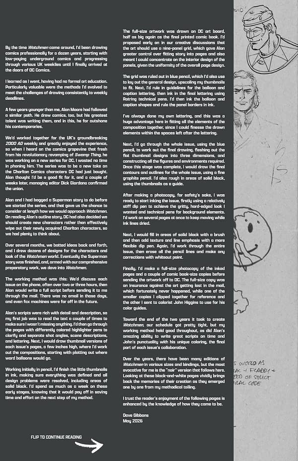 DC W.I.P.: Watchmen #1 Preview: Who Facsimiles the Facsimiles?
