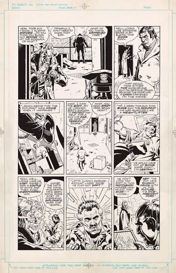 DC W.I.P.: Watchmen #1 Preview: Who Facsimiles the Facsimiles?