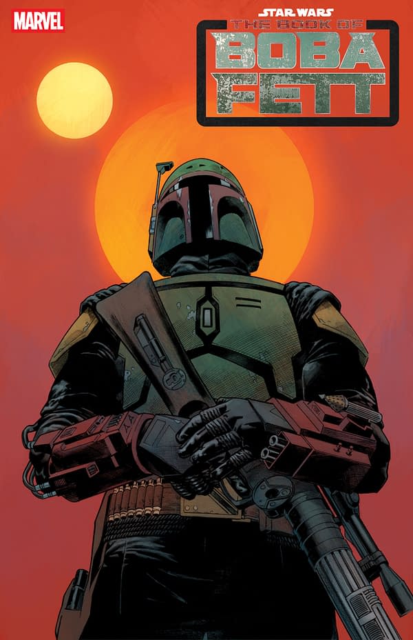 Cover image for STAR WARS: THE BOOK OF BOBA FETT #3 MIKE HAWTHORNE VARIANT