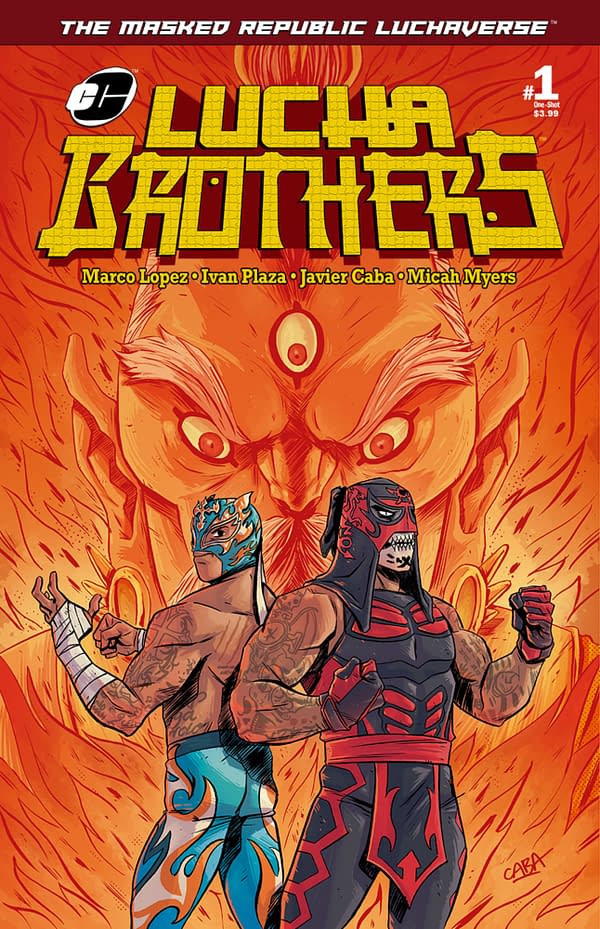 Penta Zero M and Rey Fenix Enter the Luchaverse in Exclusive Preview of Lucha Brothers One-Shot