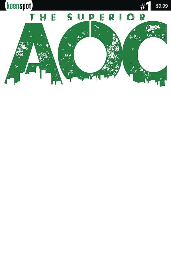 Superior AOC - a New Alexandria Ocasio-Cortez Comic in August