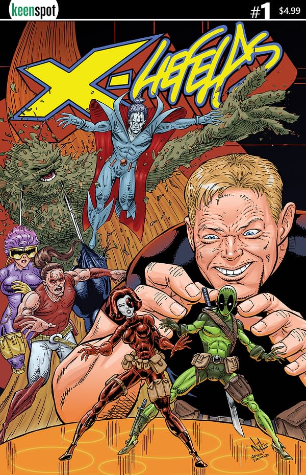 X-Liefelds #1 Gets a Surprise Crossover in Keenspot Spotlight