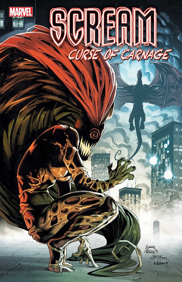 Garry Brown Reaches Over To Help Chris Mooneyham on Scream: Curse Of Carnage #4