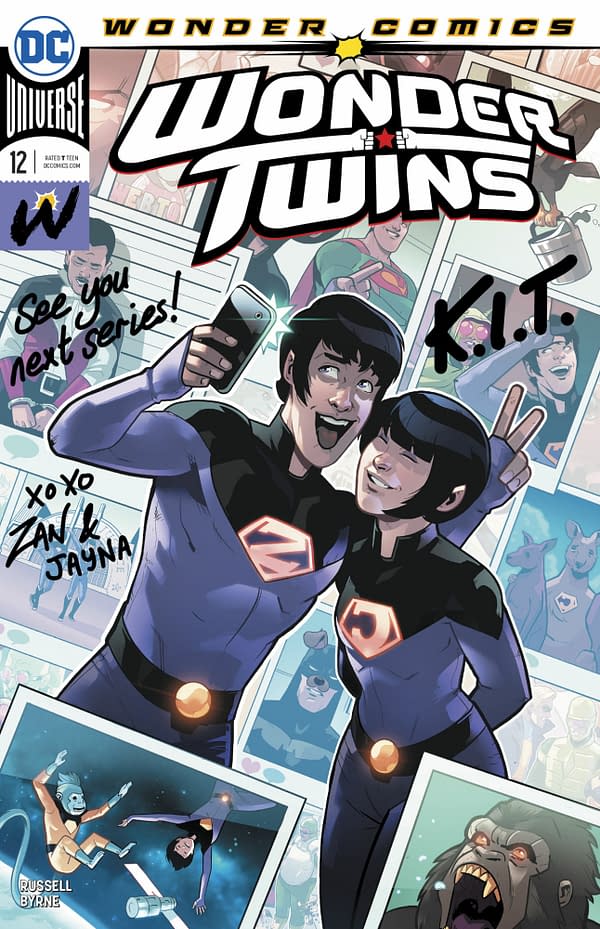 REVIEW: Wonder Twins #12 -- "The Perfect Punctuation Mark On A Breathtakingly Entertaining Series"