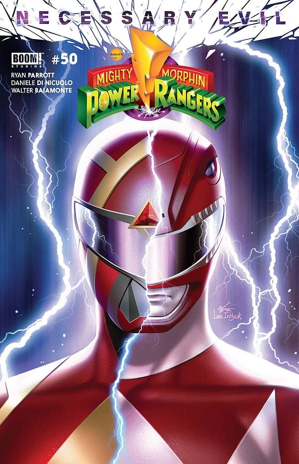 Mighty Morphin Power Rangers #50 FOC Variant Cover