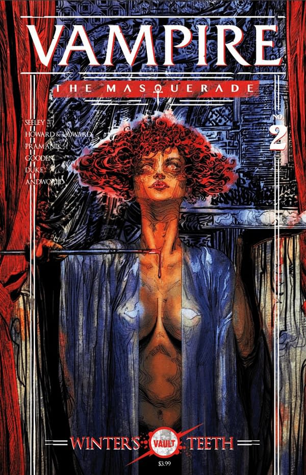 Vampire: The Masquerade #2 cover. Credit: Vault Comics