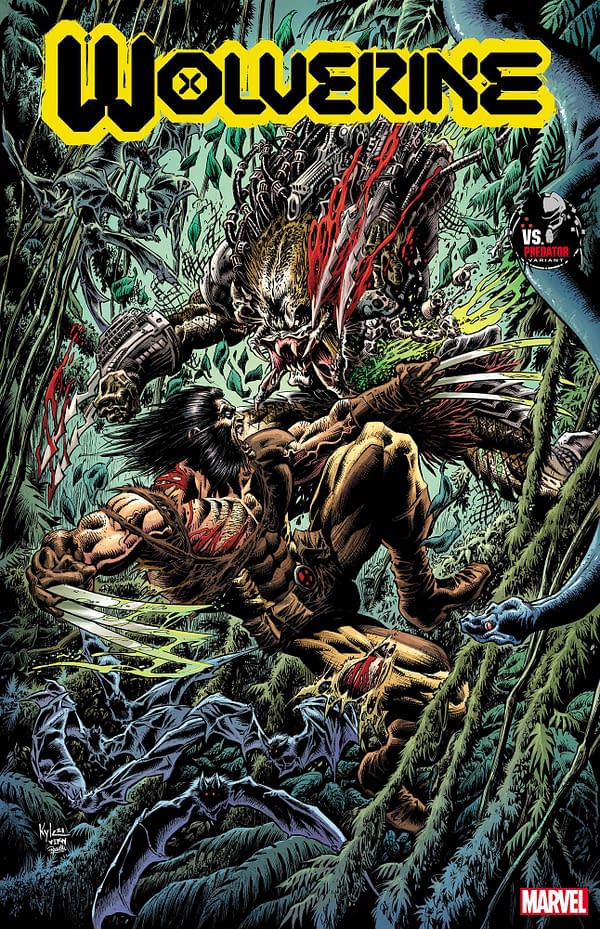 Cover image for WOLVERINE 23 HOTZ PREDATOR VARIANT