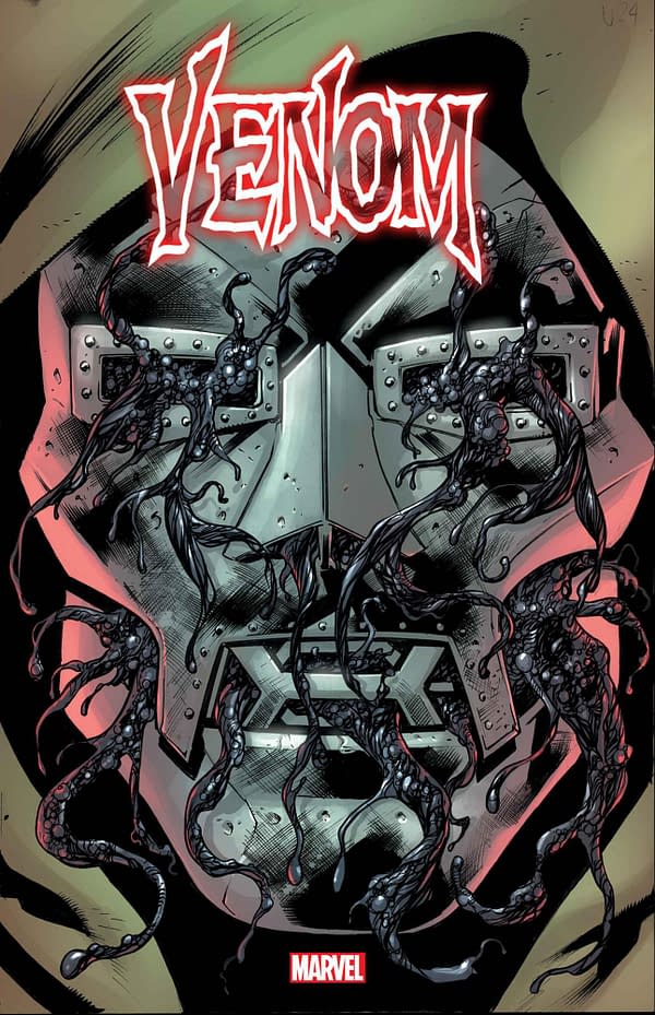 Cover image for VENOM #24 BRYAN HITCH COVER