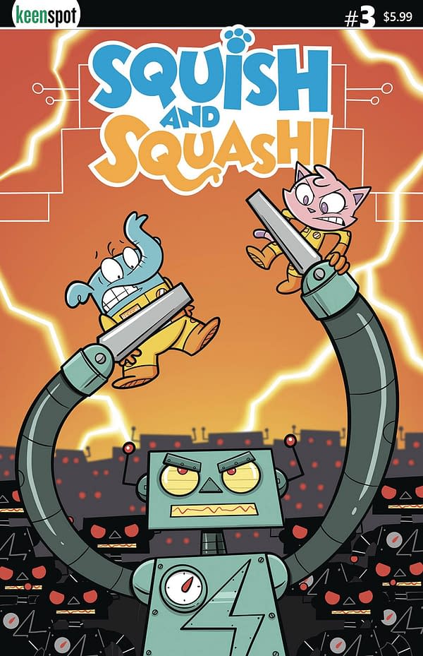 Cover image for SQUISH & SQUASH #3 CVR A MIKE HARTIGAN