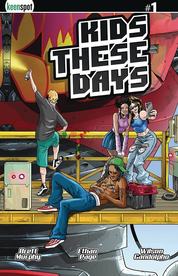 Cover image for KIDS THESE DAYS #1 CVR G METAL COVER