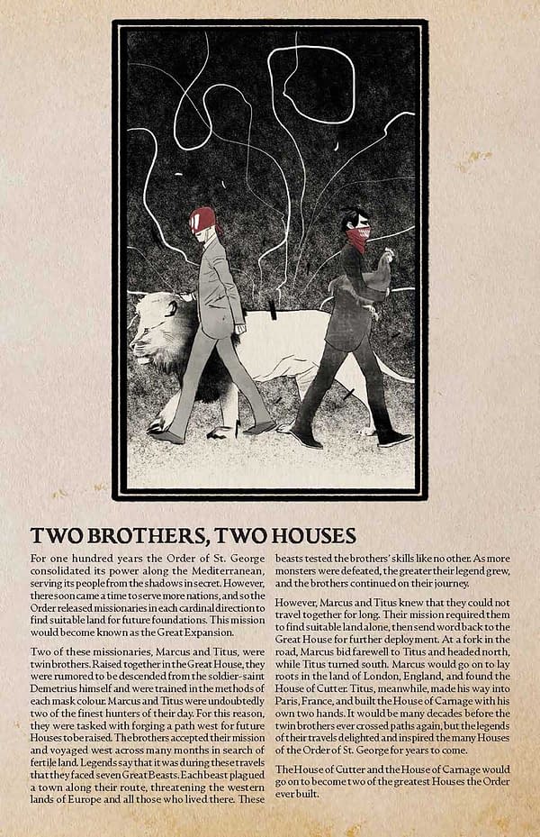 Interior preview page from Book of Cutter #1