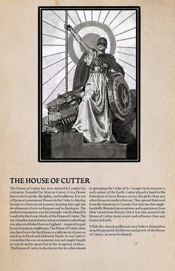 Interior preview page from Book of Cutter #1