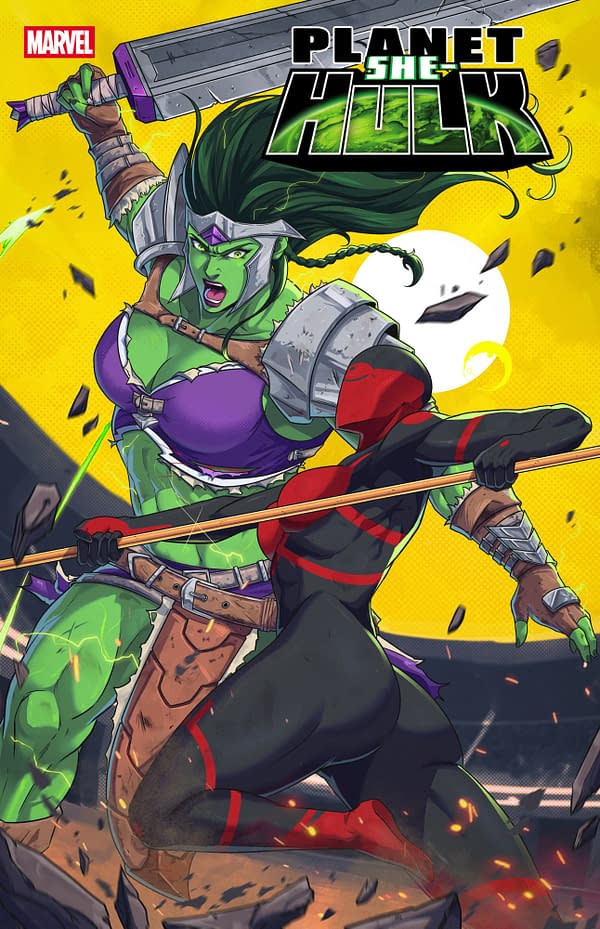 Cover image for PLANET SHE-HULK #3 PACO MEDINA VARIANT