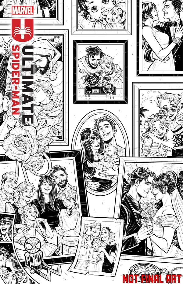 Cover image for ULTIMATE SPIDER-MAN #24 ELIZABETH TORQUE VARIANT