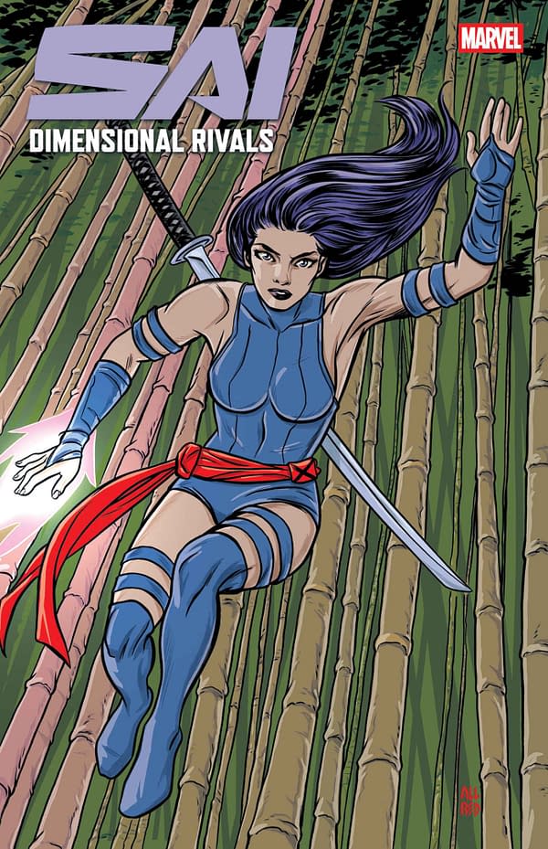 Cover image for SAI: DIMENSIONAL RIVALS #4 MIKE ALLRED VARIANT