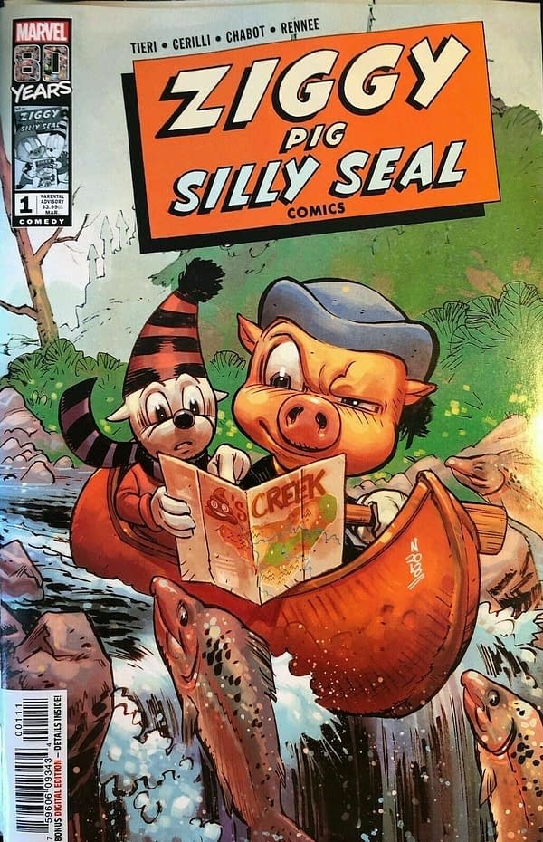 Ziggy Pig Silly Seal #1 Has a Marvel Comics Secret Variant This Week