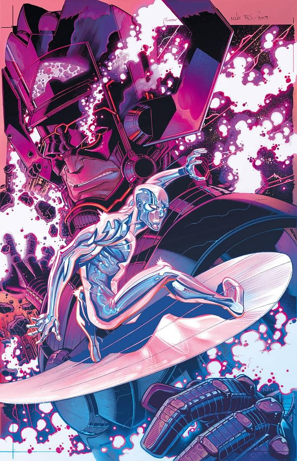 Donny Cates and Tradd Moore Relaunch Silver Surfer in June