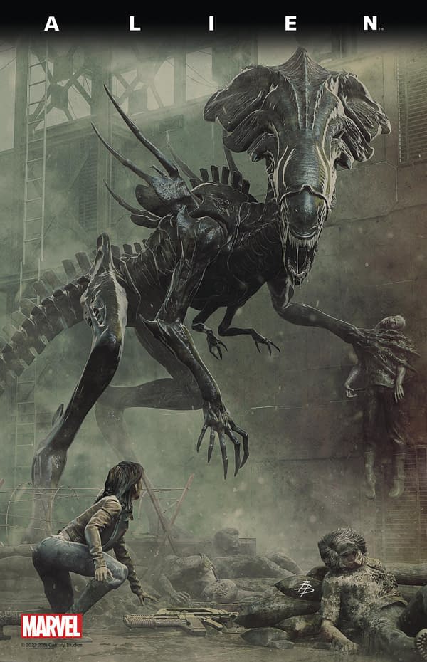 Cover image for ALIEN #4 BJORN BARENDS COVER