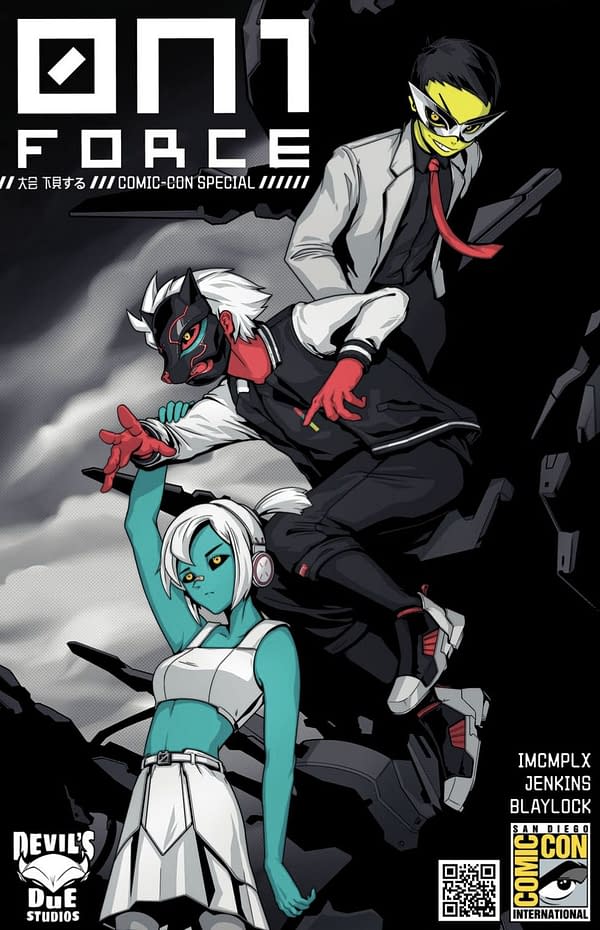 Devil's Due Returns With 0N1 Force Comics At San Diego Comic-Con