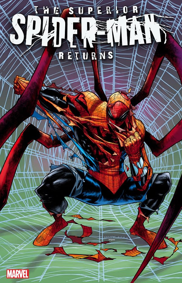 Cover image for SUPERIOR SPIDER-MAN RETURNS 1 HUMBERTO RAMOS VARIANT