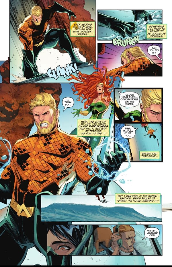 Aquaman #1 Lettered Preview