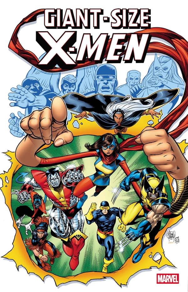 Cover image for GIANT-SIZE X-MEN #1 ADAM KUBERT COVER