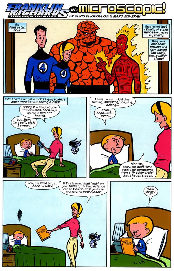 Marvel Brings Back Franklin Richards: Son Of A Genius For 2025