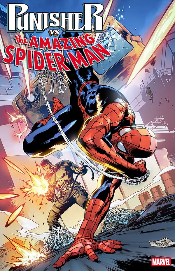 Cover image for PUNISHER VS. SPIDER-MAN #2 CARLO PAGULAYAN VARIANT