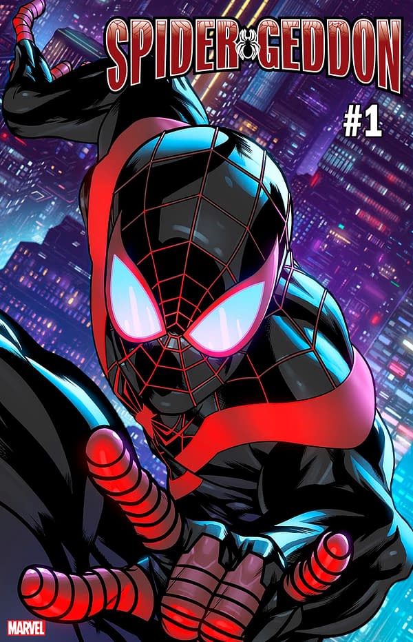 Mike McKone Draws Miles Morales Spider-Man For Spider-Geddon #1 Variant