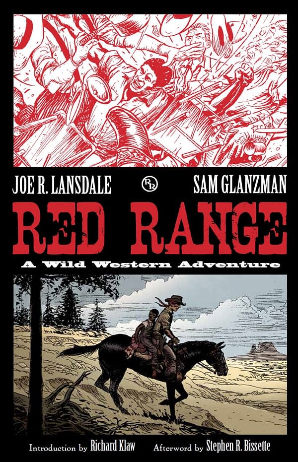 The cover to Red Range, one of the many comics published by It's Alive.