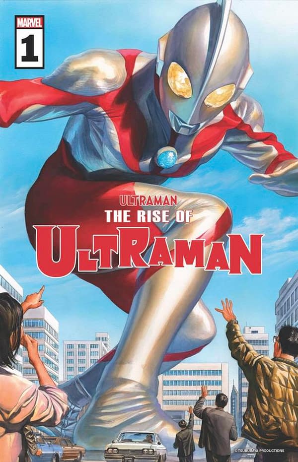 The Rise of Ultraman #1 cover. Credit: Marvel.