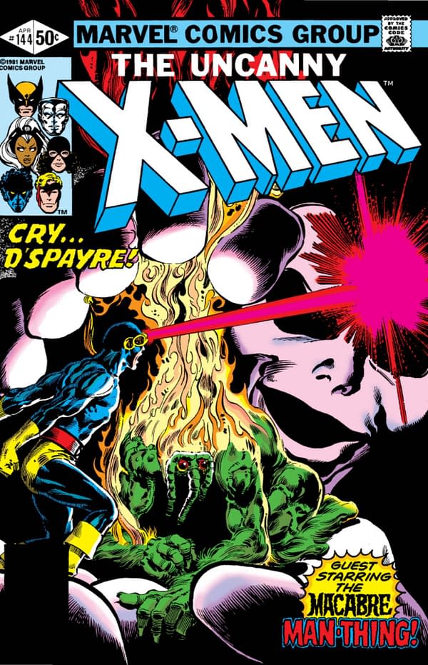 The cover to Uncanny X-Men #144, the first issue published after Chris Claremont and John Byrne split.