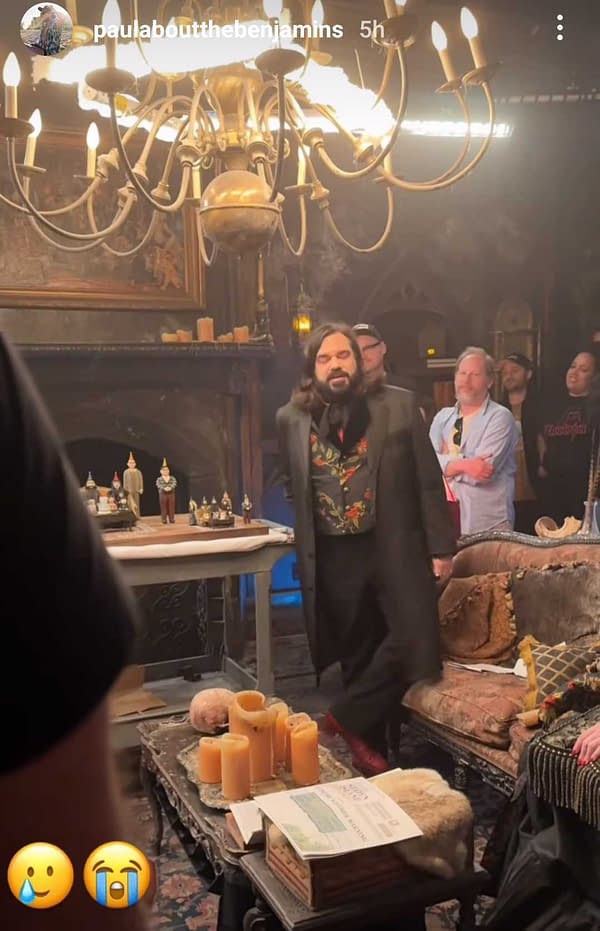 What We Do in the Shadows Final Filming Day; Matt Berry's Birthday