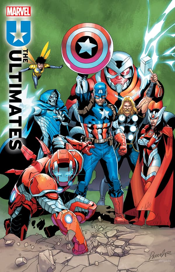 Cover image for ULTIMATES #14 SALVADOR LARROCA VARIANT