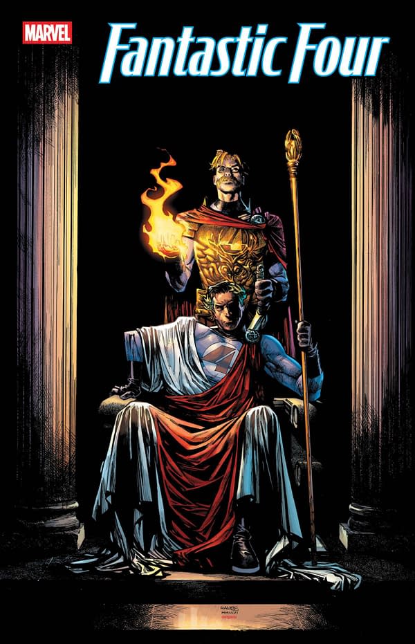 Cover image for FANTASTIC FOUR #12 HUMBERTO RAMOS COVER